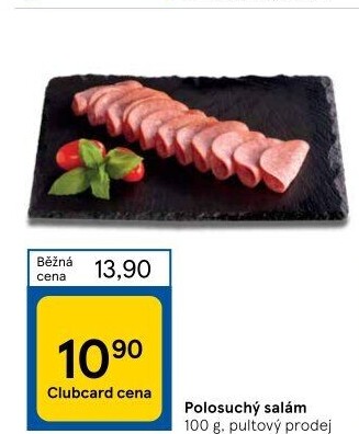 Polosuchý salám