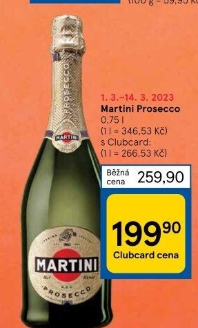 Prosecco Martini