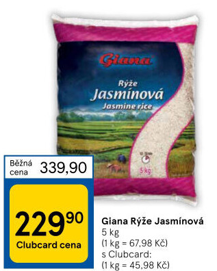 Rýže jasmínová Giana