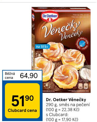 Směs na věnečky Dr. Oetker