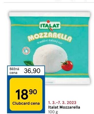 Sýr Mozzarella Italat