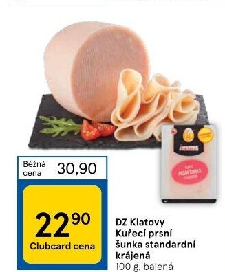 Kuřecí šunka prsní standard DZ Klatovy