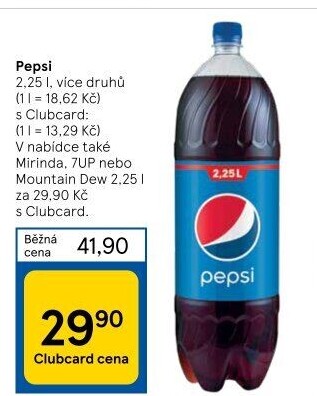 Limonáda Pepsi