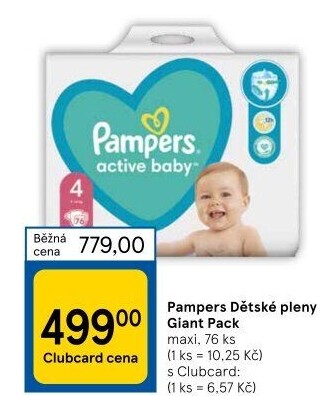 Pleny dětské Pampers