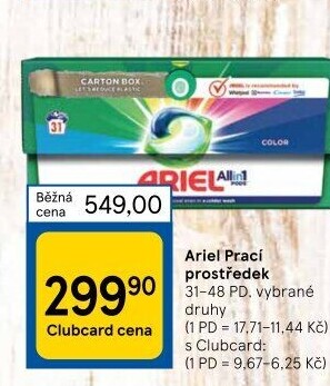 Prací prostředky Ariel