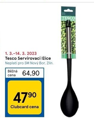 Servírovací lžíce Tesco