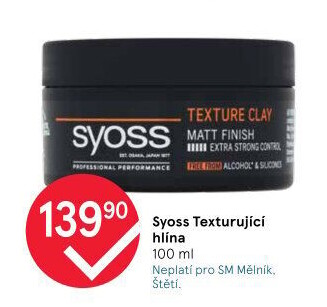 Stylingová hlína na vlasy Syoss