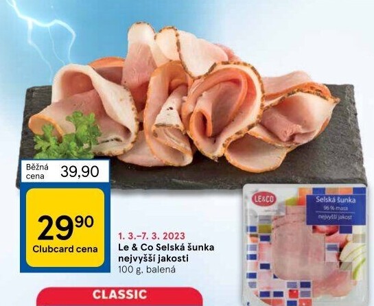 Šunka selská LE&amp