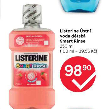Ústní voda dětská Listerine