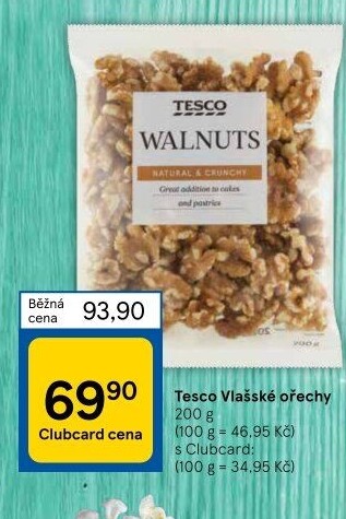 Vlašské ořechy Tesco