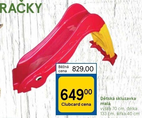 Dětská skluzavka