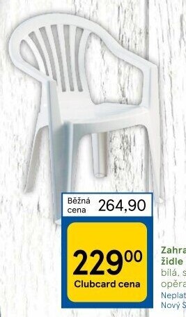 Plastová židle