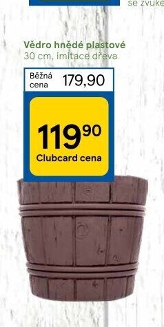 Vědro plastové