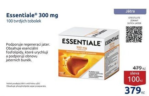 Tablety na onemocnění jater Essentiale
