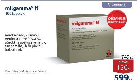 Tobolky Milgamma