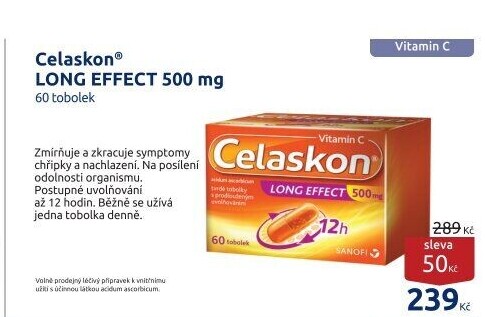 Vitamín C Long Effect Celaskon