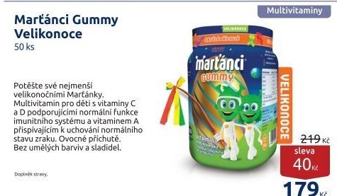 Vitamíny Gummy Marťánci