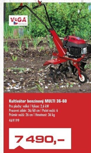 Kultivátor benzinový VeGA MULTI 3660
