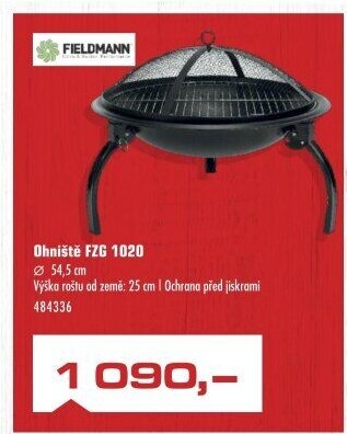 Ohniště FZG 1020 Fieldmann
