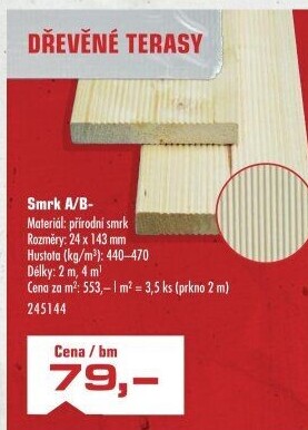 Terasové prkno