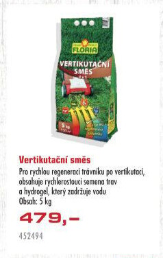 Vertikutační směs Floria