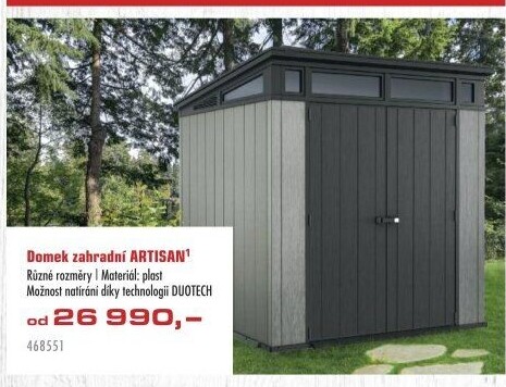 Zahradní domek Artisan