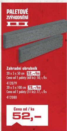 Zahradní obrubník