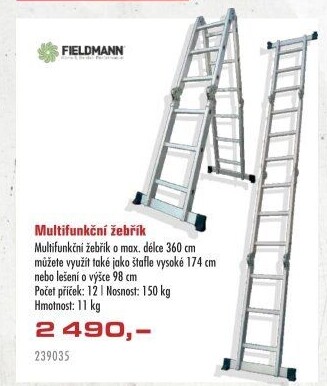 Žebřík Fieldmann