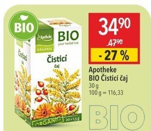 Čaj funkční bio Apotheke