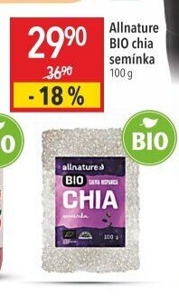 Chia semínka bio Allnature