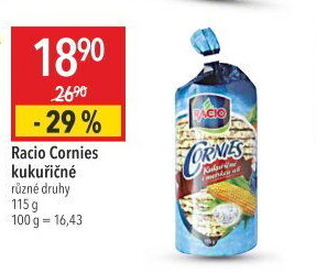 Chlebíčky Cornies Racio