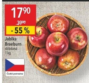 Jablka Braeburn