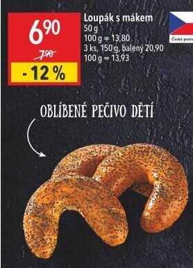 Loupák s mákem