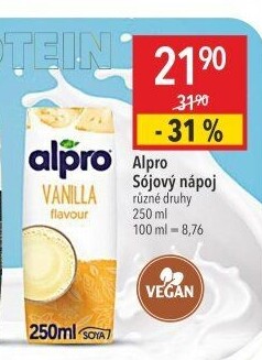 Nápoj sójový Alpro Soya