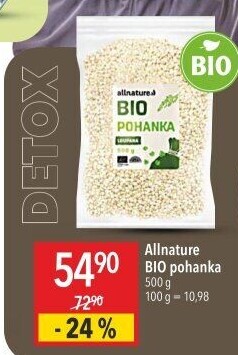 Pohanka bio Allnature