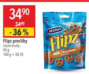 Preclíky v polevě Flipz