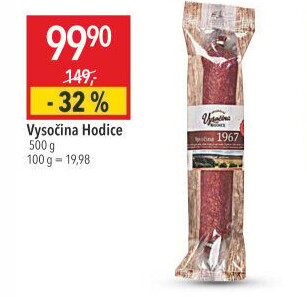 Salám Vysočina 1967 Vysočina Hodice