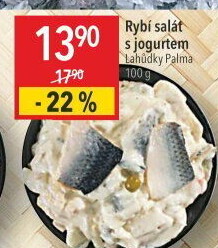 Salát rybí s jogurtem