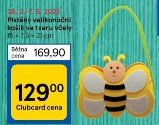 Dekorační košík velikonoční