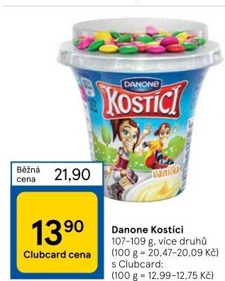 Dezert Kostíci Danone