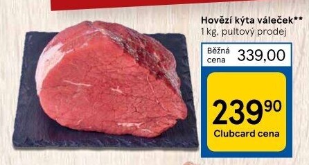 Hovězí kýta váleček