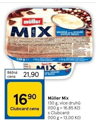 Jogurt Müller Mix
