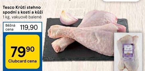 Krůtí stehna Tesco