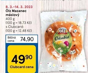 Mazanec máslový Ölz