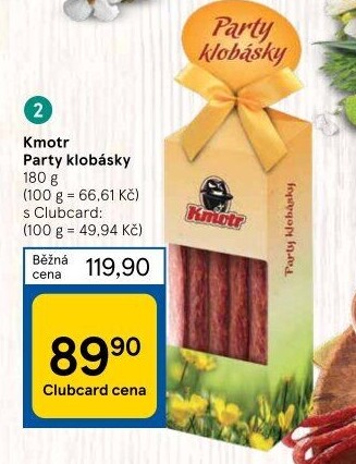 Párty klobásky Kmotr