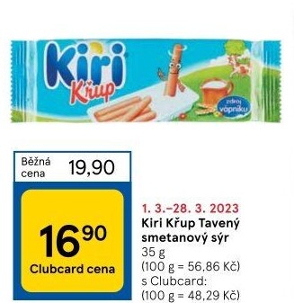 Sýr a křup Kiri