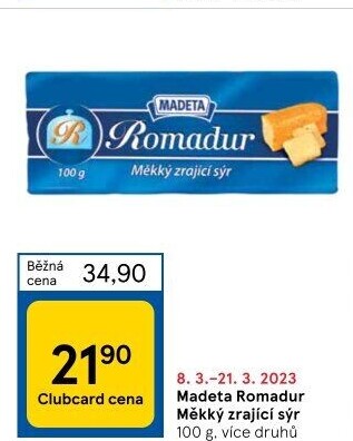 Sýr Romadur Madeta