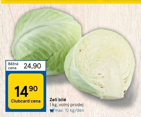Zelí hlávkové bílé