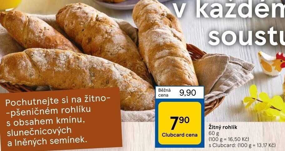 Žitný rohlík