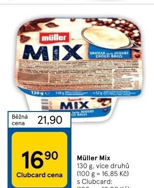 Jogurt Müller Mix